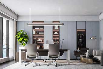 南平轻奢风格-书房