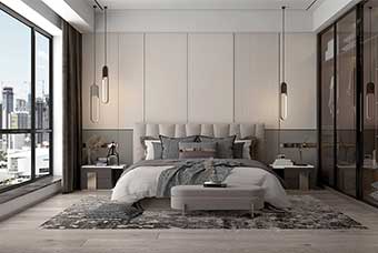 南平现代风格-卧室