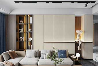 南平北欧风格-客厅