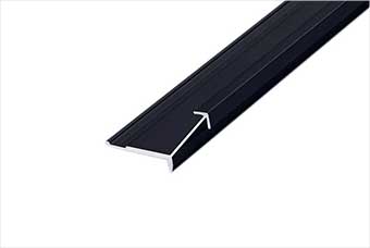 南平航空纤维墙咔铝合金阳角线（哑黑氧化）