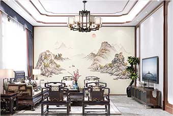 南平森佰汇航空纤维墙咔(巴山蜀水)