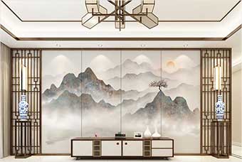 南平森佰汇航空纤维（山水画系列）