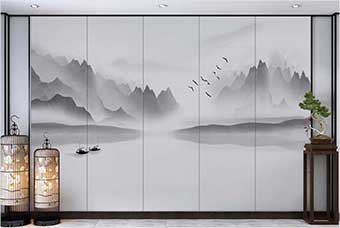 南平森佰汇航空纤维（山水画系列）